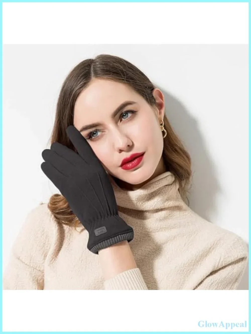 Winter Gloves for Men Women Thermal Fleece Touchscreen Gloves Driving